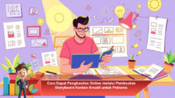 Cara Dapat Penghasilan Online melalui Pembuatan Storyboard Konten Kreatif untuk Pebisnis