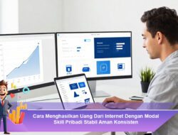 Cara Menghasilkan Uang Dari Internet Dengan Modal Skill Pribadi Stabil Aman Konsisten