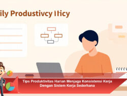 Tips Produktivitas Harian Menjaga Konsistensi Kerja Dengan Sistem Kerja Sederhana