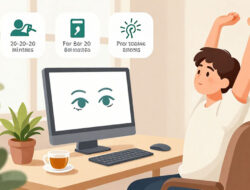 Cara Efektif Menghindari Kelelahan Mata Akibat Terlalu Lama Menatap Layar Monitor Komputer