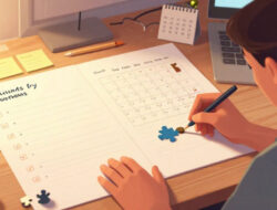 Tips Mengatasi Prokrastinasi Dengan Membagi Tugas Besar Menjadi Bagian-Bagian Kecil Yang Mudah